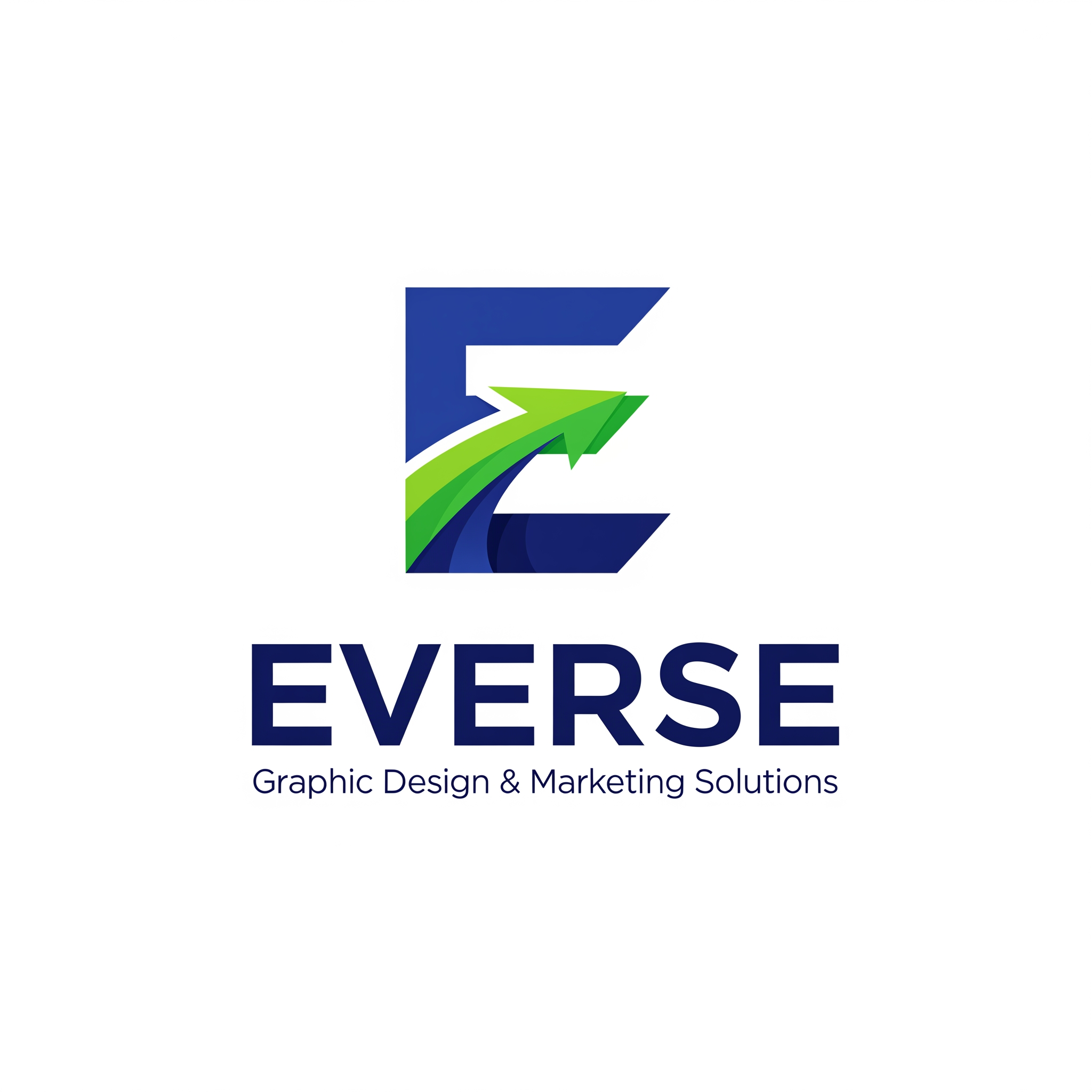 AI Design for Make a logo based on this name : EVERSE
it was a graphic desiging solutions and marketing so based on this