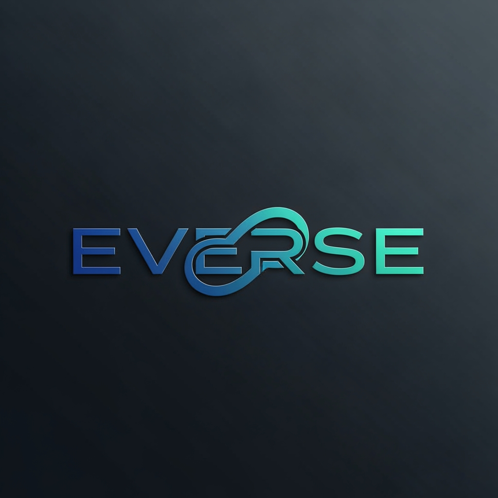AI Design for Make a logo based on this name : EVERSE