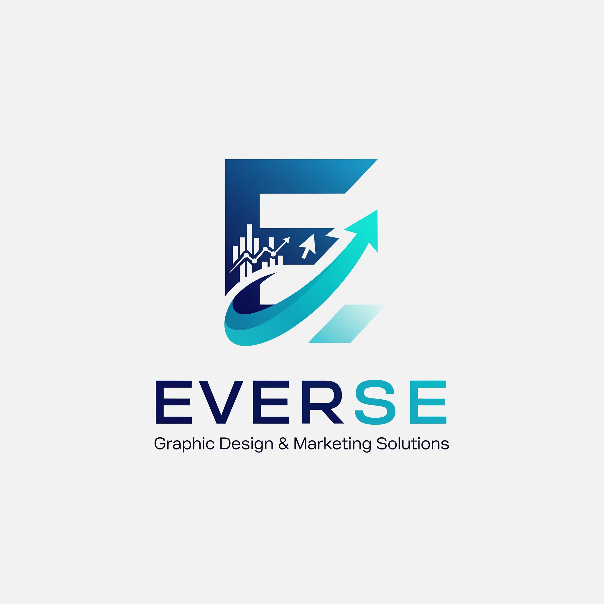 AI Design for Make a logo based on this name : EVERSE
it was a graphic desiging solutions and marketing so based on this