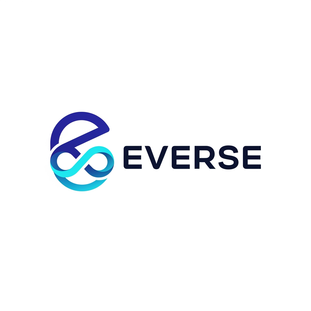 AI Design for Make a logo based on this name : EVERSE