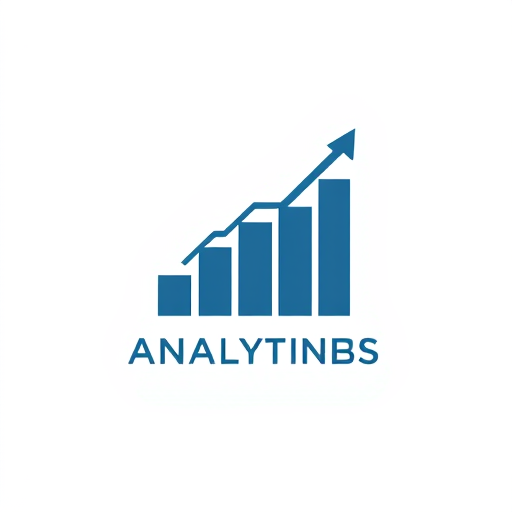 AI Design for A stacked bar chart forming an upward arrow with "S" subtly integrated, symbolizing growth, analytics, and progress.
