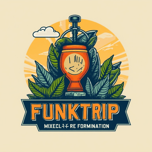AI Design for Create a logo for a brand called funktrip for a mixed culture fermentation beer brand