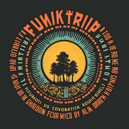 AI Design for Create a logo for a brand called funktrip for a mixed culture fermentation beer brand