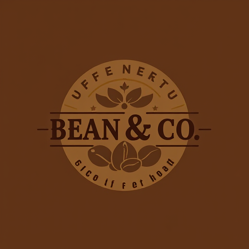 AI Design for bean & co. a coffee beans business