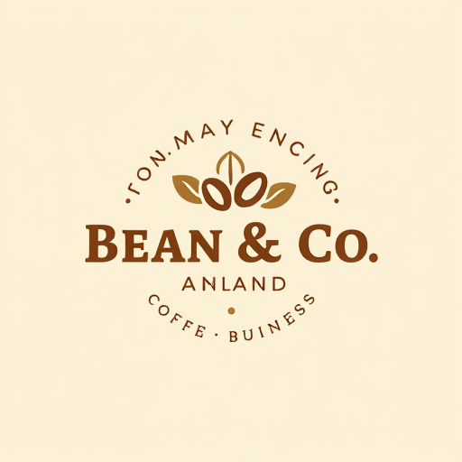 AI Design for bean & co. a coffee beans business