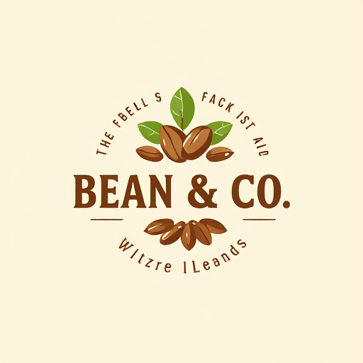 AI Design for bean & co. a coffee beans business