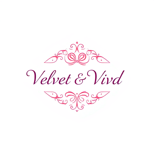 AI Design for design a logo for my company named as 'Velvet & Vivd' which deals in women body care and personal hygine.