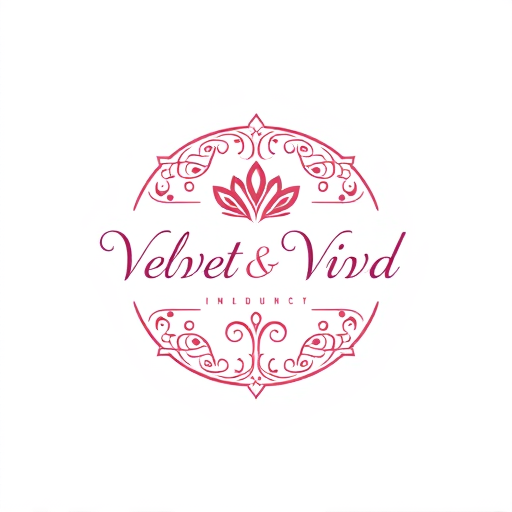 AI Design for design a logo for my company named as 'Velvet & Vivd' which deals in women body care and personal hygine.