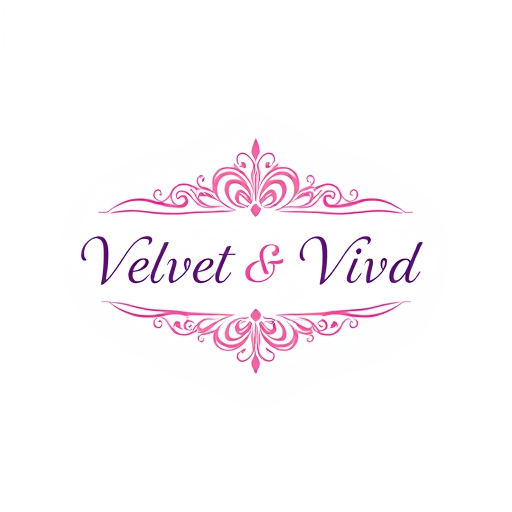 AI Design for design a logo for my company named as 'Velvet & Vivd' which deals in women body care and personal hygine.