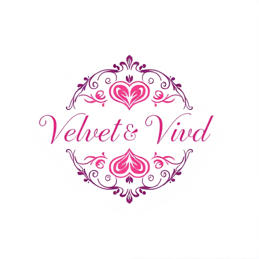 AI Design for design a logo for my company named as 'Velvet & Vivd' which deals in women body care and personal hygine.