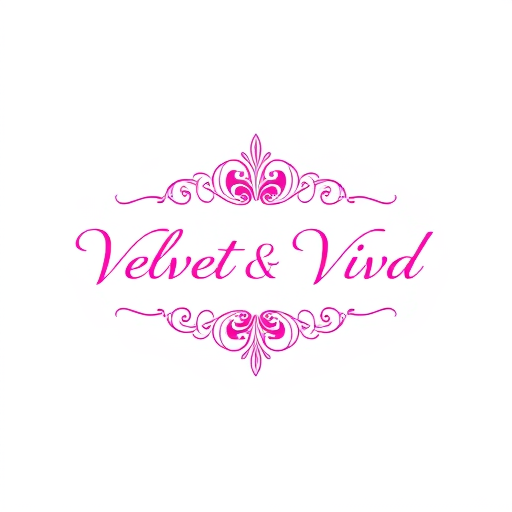 AI Design for design a logo for my company named as 'Velvet & Vivd' which deals in women body care and personal hygine.