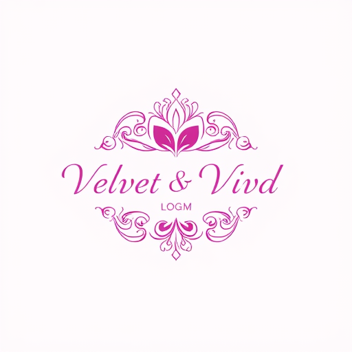 AI Design for design a logo for my company named as 'Velvet & Vivd' which deals in women body care and personal hygine.