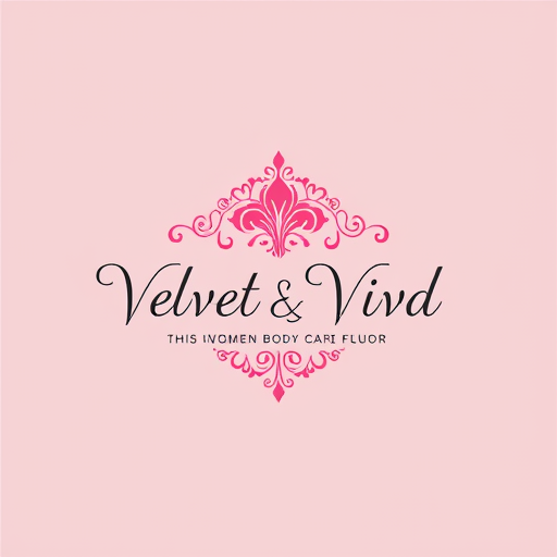 AI Design for design a logo for my company named as 'Velvet & Vivd' which deals in women body care