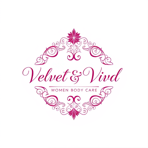 AI Design for design a logo for my company named as 'Velvet & Vivd' which deals in women body care