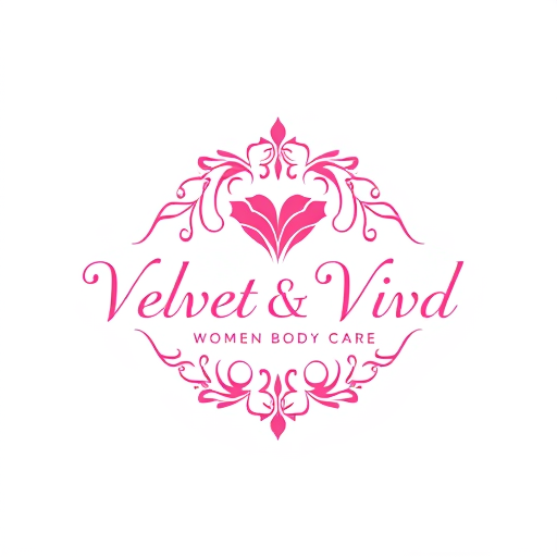 AI Design for design a logo for my company named as 'Velvet & Vivd' which deals in women body care