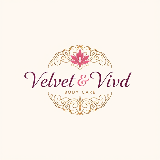 AI Design for design a logo for my company named as 'Velvet & Vivd' which deals in women body care