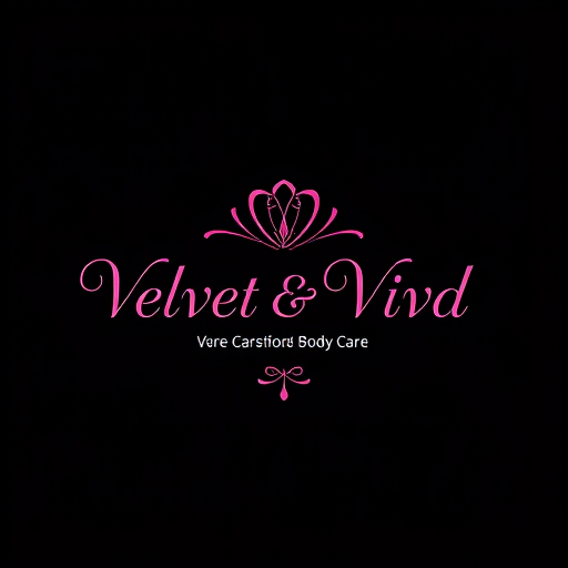 AI Design for design a logo for my company named as 'Velvet & Vivd' which deals in women body care