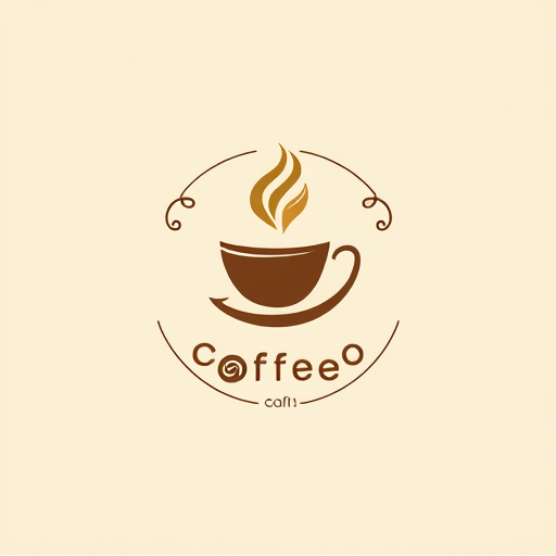 AI Design for Buatkan logo coffe dengan tulisan tiasih yang simple dan elegan