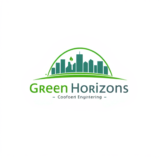 AI Design for Skyline Silhouette: A stylized cityscape or skyline, representing urban development and infrastructure.Green Accent: Incorporate leaves, a tree, or a green arch to symbolize eco-friendliness and sustainability, tying in with the "Green Horizons Initiative."Engineering Touch: Include technical elements like a gear, compass, or ruler subtly integrated into the design to highlight civil engineering expertise.Colors:Green (sustainability and innovation)Blue (trust and professionalism)Grey or metallic tones (engineering and structure)Font: A clean sans-serif font, reflecting modernity and clarity.