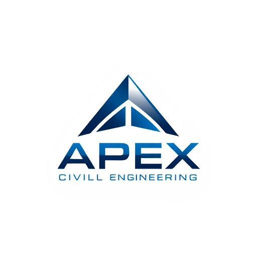 AI Design for Apex Civil EngineeringSymbol: A sharp, upward-pointing triangle or pyramid, symbolizing strength, growth, and high aspirations.Colors: Dark blue and silver (professional and reliable).White background