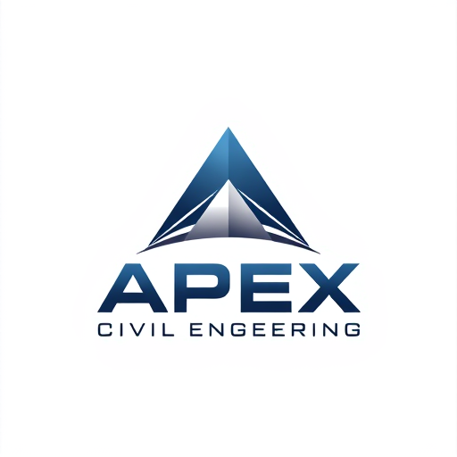 AI Design for Apex Civil EngineeringSymbol: A sharp, upward-pointing triangle or pyramid, symbolizing strength, growth, and high aspirations.Colors: Dark blue and silver (professional and reliable).White background
