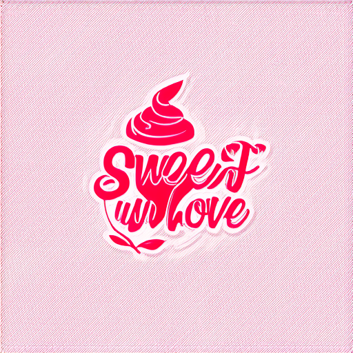 AI Design for sweet made with love
