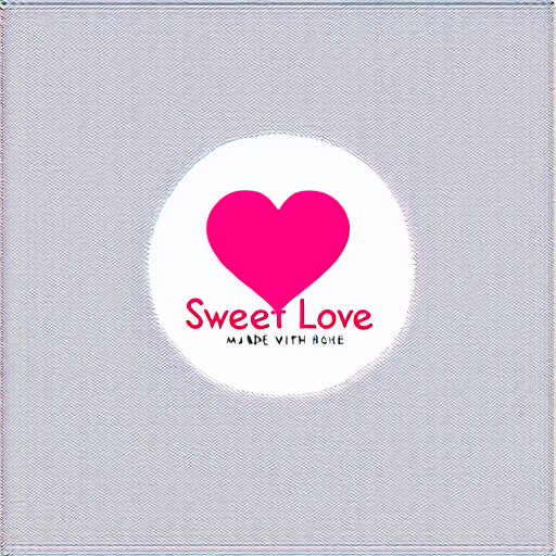 AI Design for sweet made with love