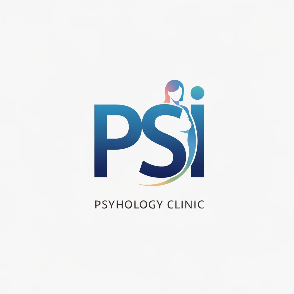AI Design for I want to create a logo for the brand name behind the behavior It's a psychological based clinic I want PSI psychology symbol at the center and also at a female figure, female face or icon or female which suits better with the main PSI logo
