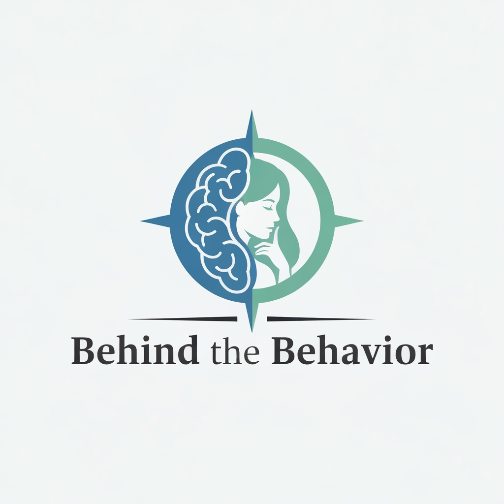 AI Design for I want to create a logo for the brand name behind the behavior It's a psychological based clinic I want psychology symbol at the center and also at a female figure, female face or icon or female which suits better with the main psychology logo