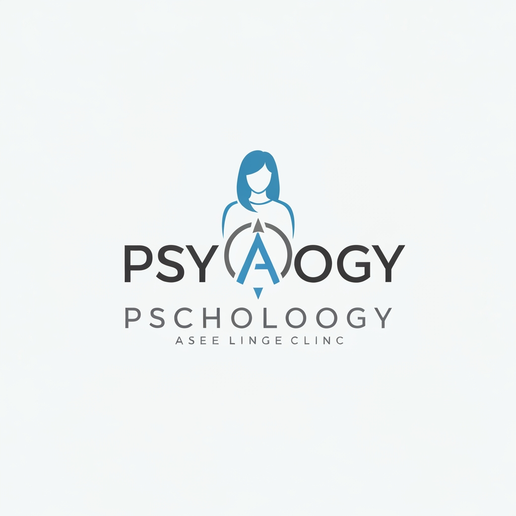 AI Design for I want to create a logo for the brand name behind the behavior It's a psychological based clinic I want psychology symbol at the center and also at a female figure, female face or icon or female which suits better with the main psychology logo