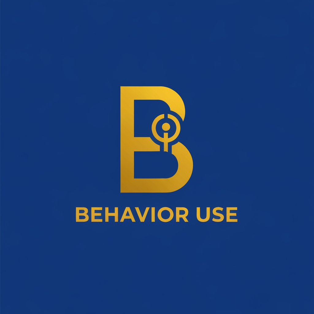 AI Design for Create a high resolution professional logo name behind the behavior use the letter B and B as the main component of the logo and generate also add psychological sign in THE LOGO