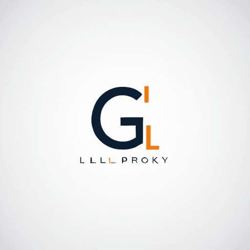 AI Design for A combination of the letters G and L