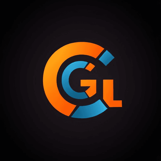 AI Design for A combination of the letters G and L
