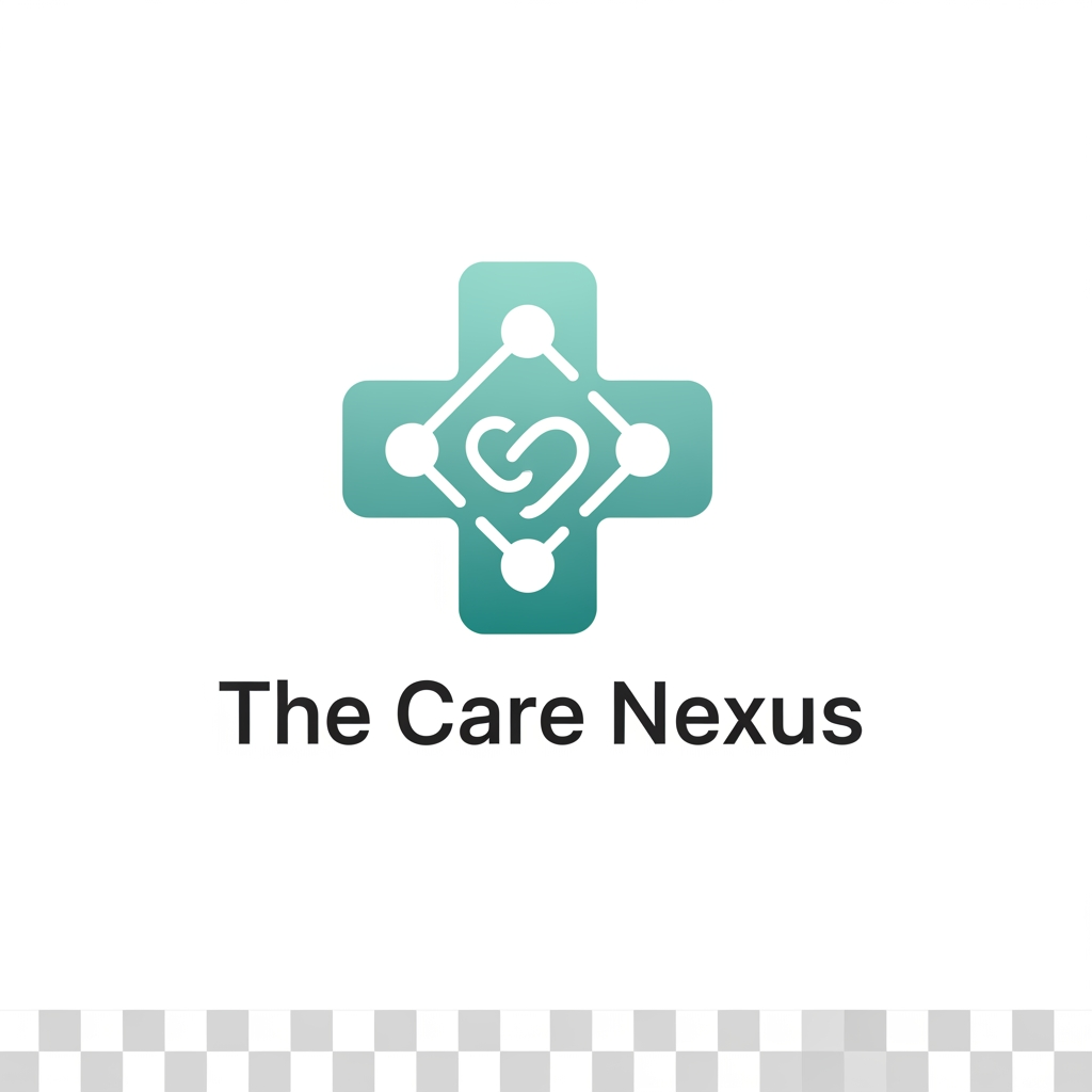 AI Design for # Logo Design Task – The Care Nexus
Design a modern, minimal, and professional logo for a healthcare SaaS platform named:
The Care Nexus
## Brand Identity
The platform focuses on:
* Healthcare coordination
* Patient management
* Medical communication
* Digital health records
* Doctor–patient collaboration
## Style Requirements
Create a logo that is:
* Clean and minimal
* Modern SaaS style
* Trustworthy and medical-focused
* Scalable (works in navbar, favicon, app icon)
* Simple enough for mobile UI
## Design Direction
The logo should reflect:
* Healthcare (subtle medical feel, not overly clinical)
* Connectivity / network / collaboration
* Care and trust
You may explore concepts like:
* Interconnected nodes (care network)
* Abstract medical cross (very subtle)
* Heart + network fusion
* Letter-based logo (CN monogram)
## Typography
* Use modern sans-serif fonts (Inter, Poppins, or similar)
* Should look premium and tech-oriented
## Colors
Use a modern healthcare palette:
* Primary: soft blue / teal
* Secondary: white / light gray
* Accent: subtle green (optional)
## Output
Provide:
1. Logo icon (transparent background)
2. Horizontal logo (icon + "The Care Nexus")
3. Dark mode version
4. Light mode version
## Constraints
* No cartoon style
* No overly complex medical symbols
* No stock clipart look
* Must feel like a modern SaaS startup (similar to Stripe, Notion, or Vercel aesthetic)