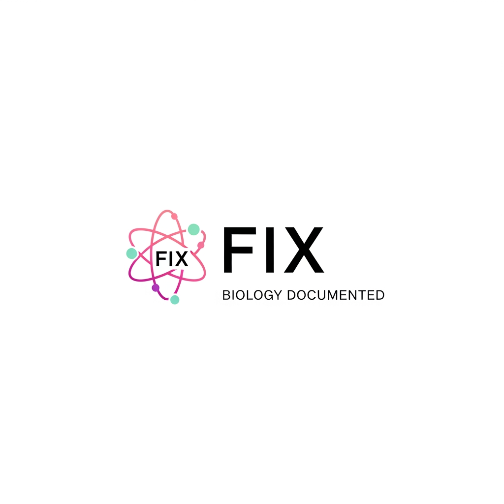 Name to incorporate in the logo
FIX

Slogan to incorporate in the logo
Biology Documented.

Description of the organization and its target audience
FIX is a biological data platform operating in the eldercare sector. We work with nursing homes across Scandinavia.

Our audience is institutional — operators, procurement managers, and healthcare investors. The brand must signal scientific precision, trust, and humanity simultaneously. Not clinical. Not soft. Both.

Industry
Medical & Pharmaceutical