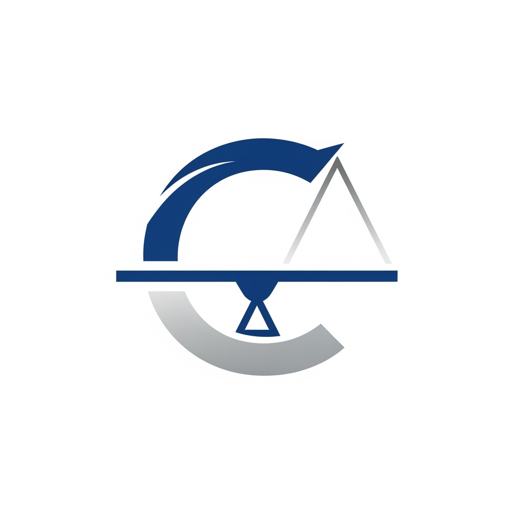 AI Design for C letter and fulcrum --- logo ----better design