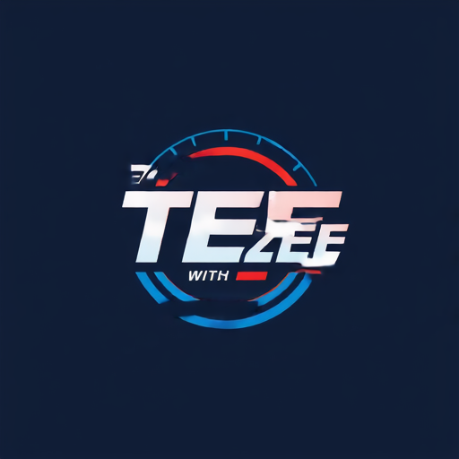 AI Design for I am running a broadcast, and I need a logo for it with the text 'TEE with ZEE'.