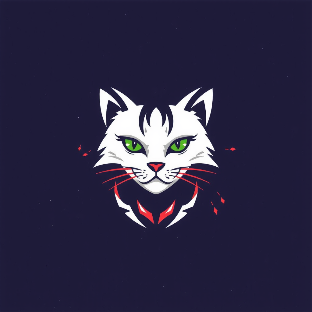 AI Design for cat logo