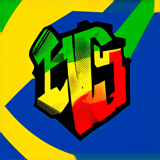 AI Design for make a logo for an oil and gas company called BIG DIG, colors : green, yellow, red. Make it professional