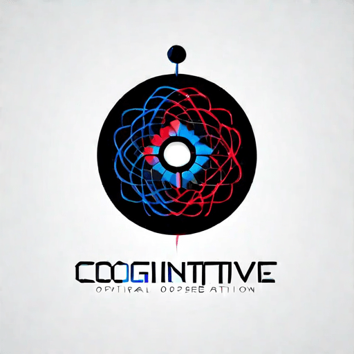 AI Design for a logo for a dissident, dynamic modern company called "cognitive operative"