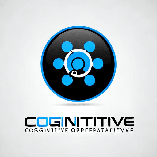 AI Design for a logo for a dissident, dynamic modern company called "cognitive operative"