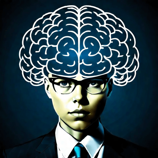 AI Design for a logo for a dissident, dynamic modern company called "cognitive operative"