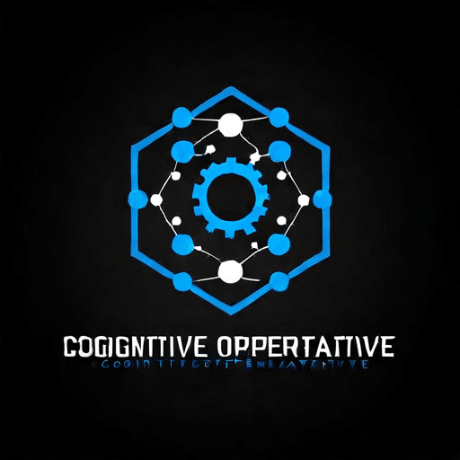 AI Design for a logo for a dissident, dynamic modern company called "cognitive operative"