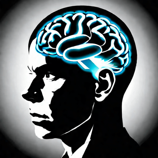 AI Design for a logo for a dissident, dynamic modern company called "cognitive operative"