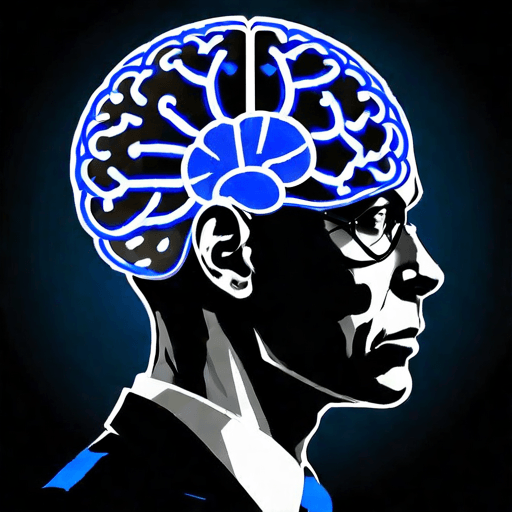 AI Design for a logo for a dissident, dynamic modern company called "cognitive operative"