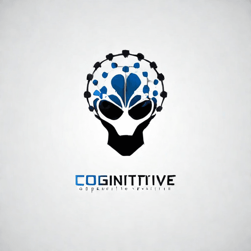 AI Design for a logo for a dissident, dynamic modern company called "cognitive operative"