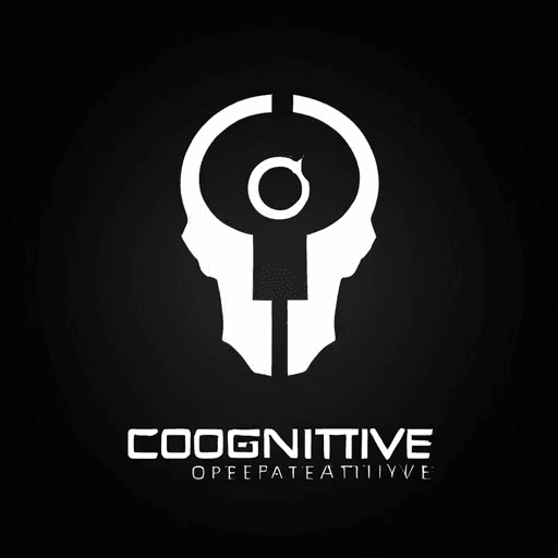 AI Design for a logo for a dissident, dynamic modern company called "cognitive operative"