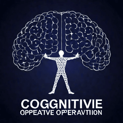 AI Design for a logo for a dissident, dynamic modern company called "cognitive operative"