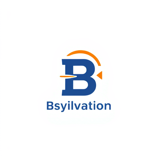 AI Design for all in delivery system start with B letter with symbolism