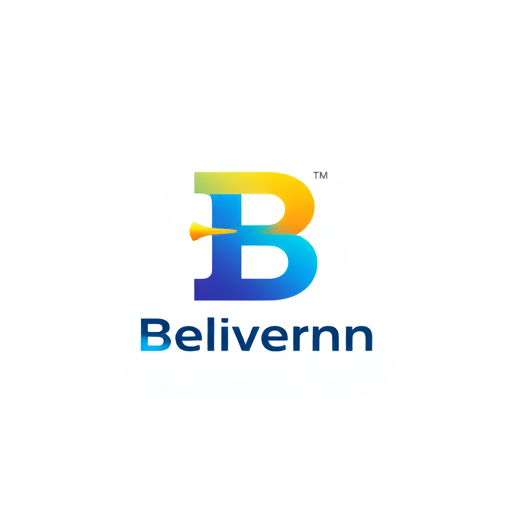 AI Design for all in delivery system start with B letter with symbolism meaning and multi color